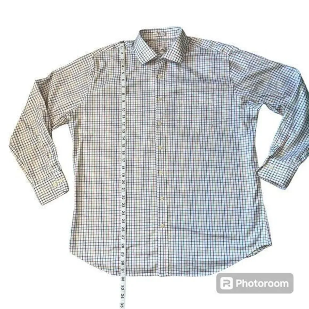 Peter Millar Men's NanoLuxe Easycare Multicolor Button Down Size XL‎